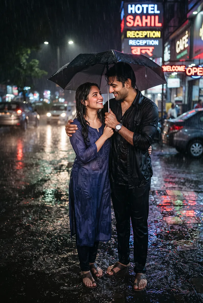 एक बारिश की रात